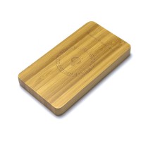 Wooden hot sale and safety wireless charger for use handphone