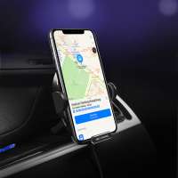 Wholesale Touch Sensing Automatic Retract Car Holder Wireless Charging Charger