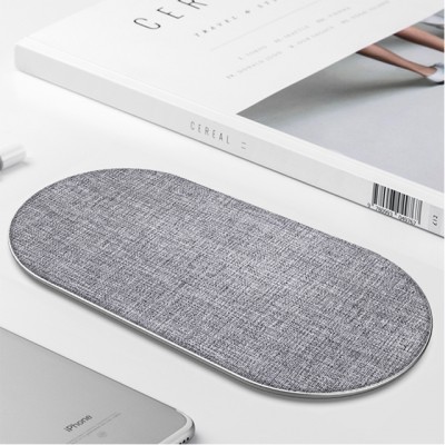 Dual Desktop Fast Charge Wireless Charging Pad for Samsung  and iPhone