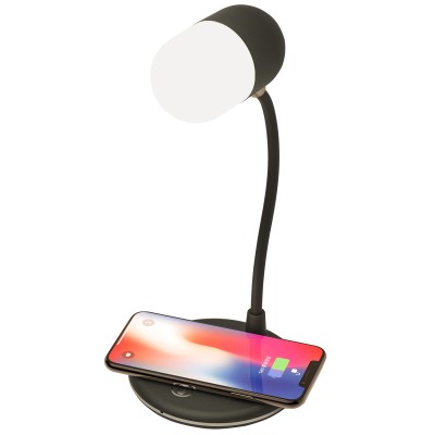 innovation desk lamp  wireless charger mobile wireless charging lamp with speaker